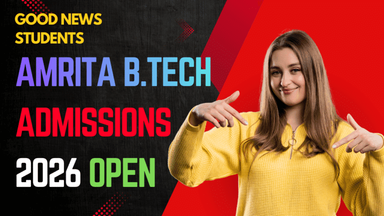 AMRITA 2026 applications open