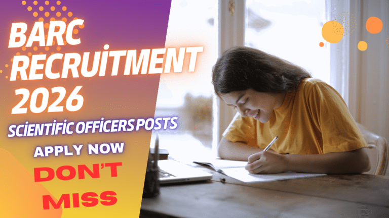 BARC Recruitment 2026